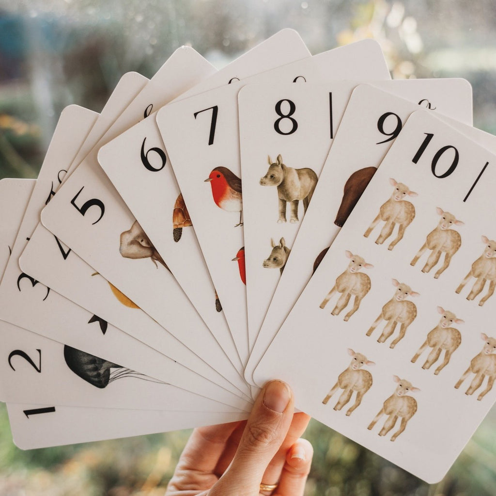 Number Flashcards for Kids by Jo Collier