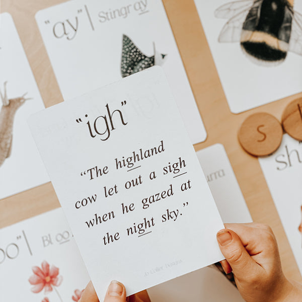 Phonics and Sounds Flashcards are an educational resource for little kids