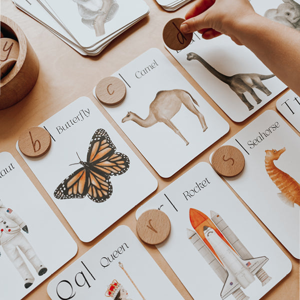 Phonics and Sounds Flashcards for toddlers and little kids