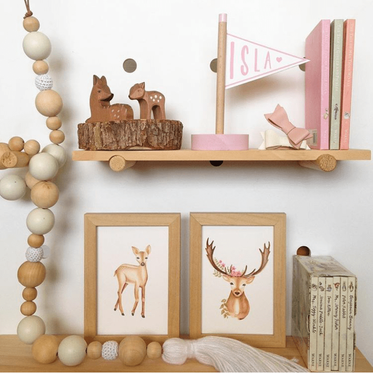 jo-collier-designs-woodland-animals-deer-nursery-art-print