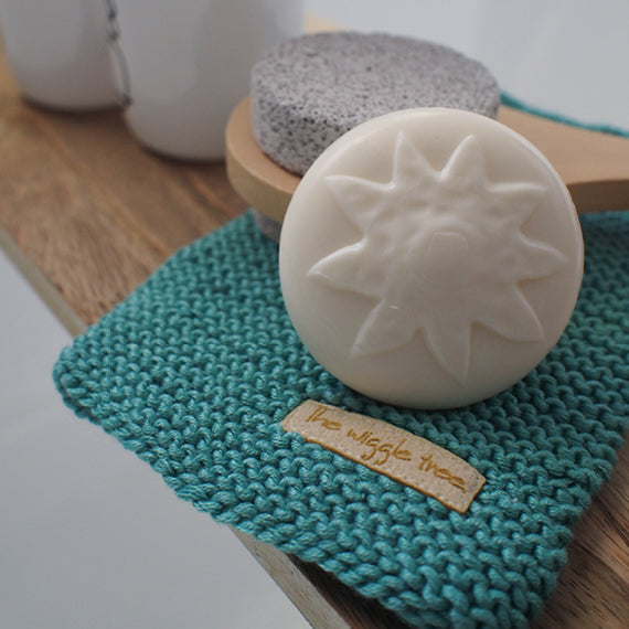 Knitted Washers - 3 Pack