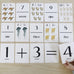 Nature's 123 Numbers Flashcards with Plus and Equals Cards